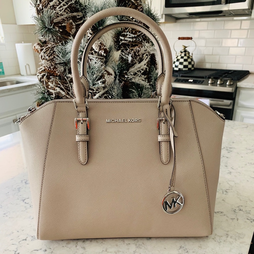 🌟NWT🌟 Michael Kors Ciara Large Saffiano Satchel